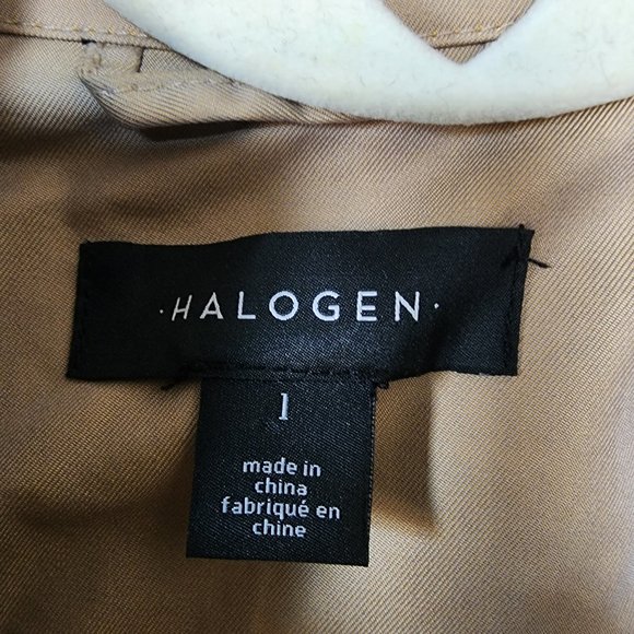 Double Breasted Trench Coat with Removable Hood - Picture 4 of 7